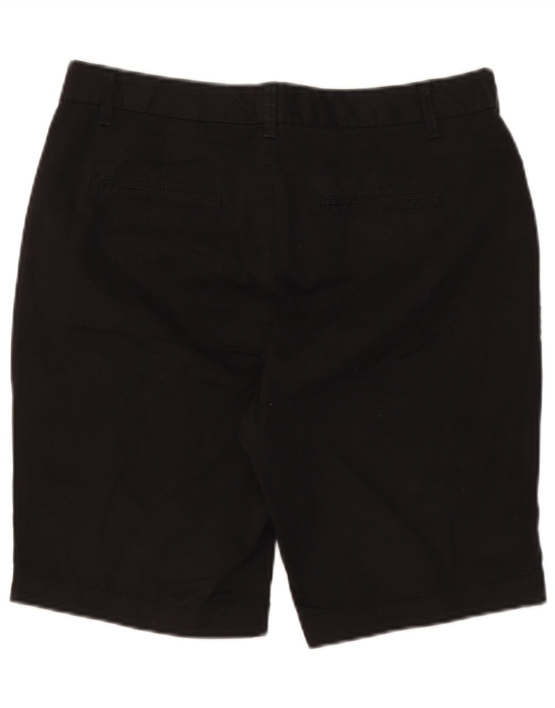 Shorts Chino Feminino Gap UK 8 Pequeno W32 Algodão Preto