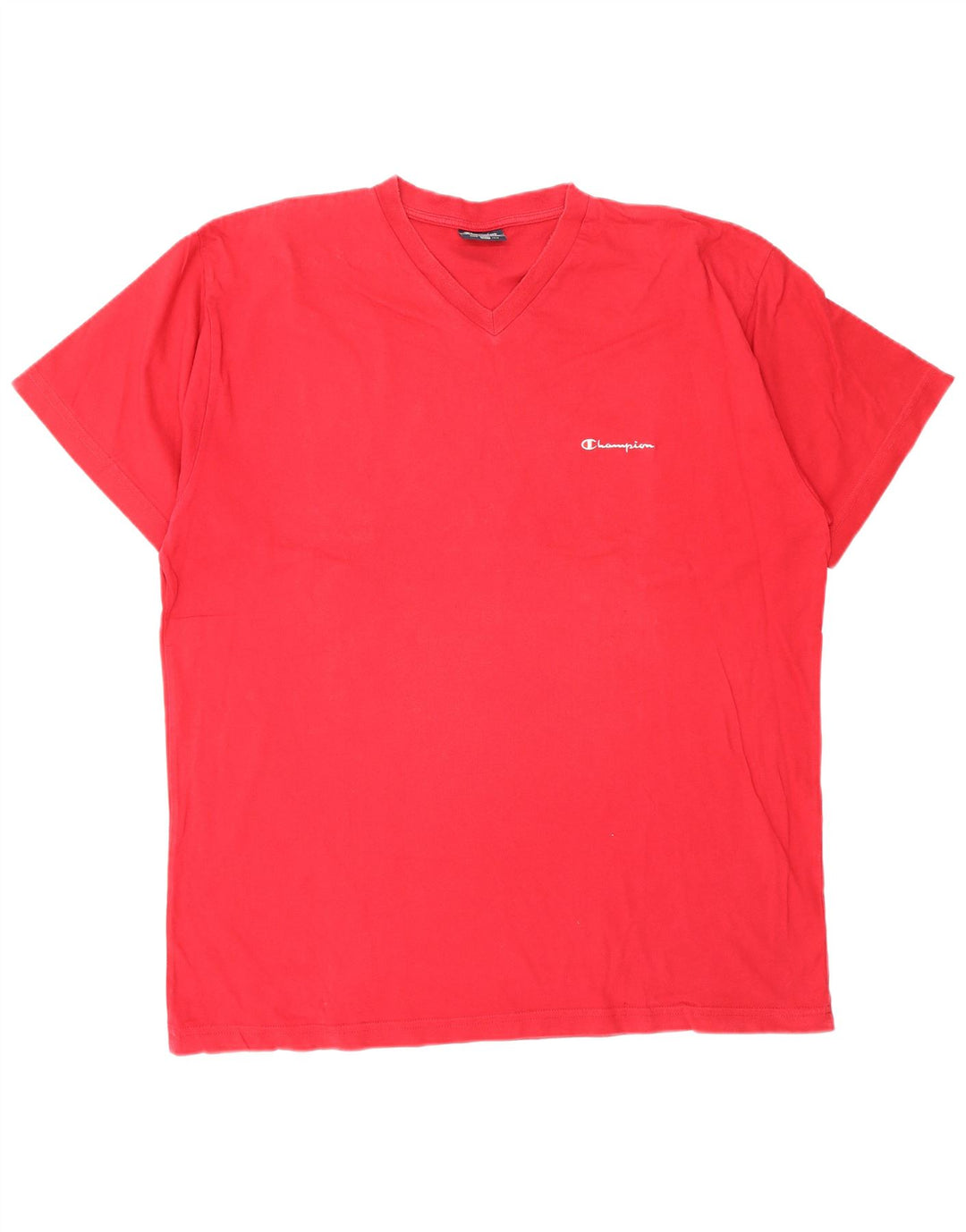 CAMPEÃO Camiseta Masculina Top 2XL Algodão Vermelho
