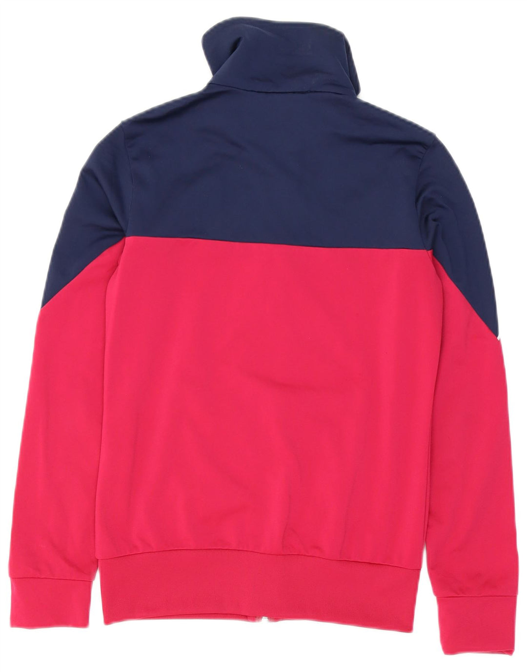 Puma Womens Tracksuit Top Jacket UK 8 Small Pink Colourblock Poliéster
