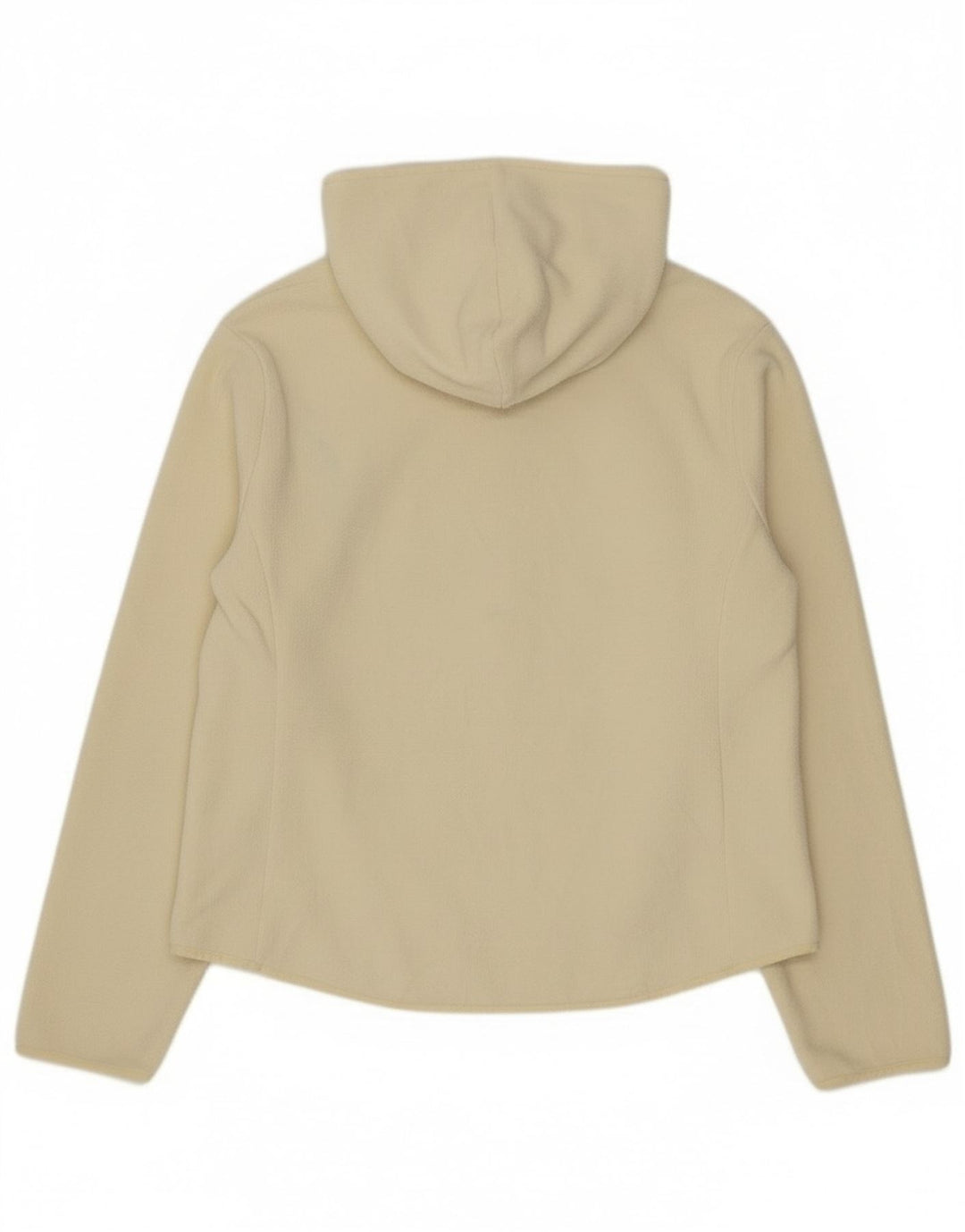 Jaqueta Calvin Klein Jeans Feminina de Lã com Capuz Reino Unido 18 XL Off White Poliéster