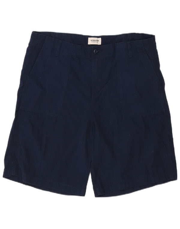 Shorts Chino masculino Jack & Jones XL W38 algodão azul marinho