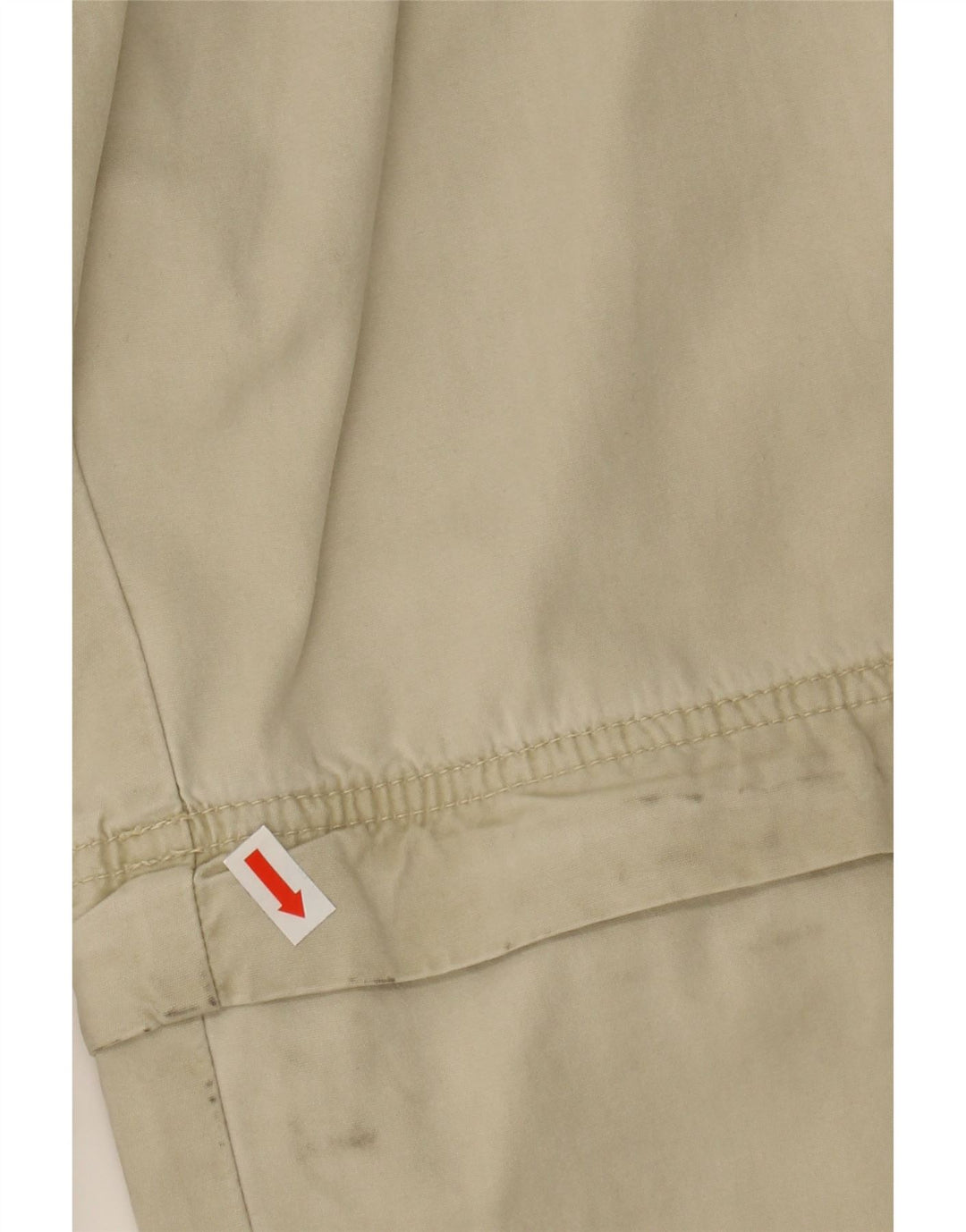 WOOLRICH Mens Straight Trousers Large W34 L27 Beige Cotton Vintage Woolrich and Second-Hand Woolrich from Messina Hembry 
