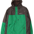 Jaqueta corta-vento masculina Mountain Warehouse UK 44 2XL verde colorblock