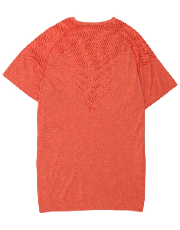 Camiseta masculina Puma Top 2XL vermelha manchada