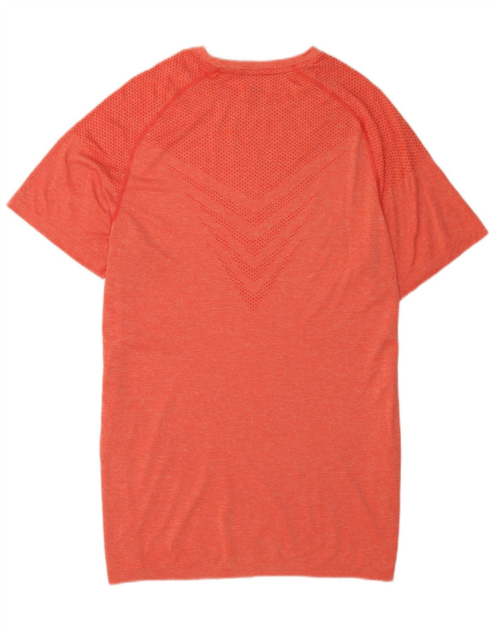 Camiseta masculina Puma Top 2XL vermelha manchada