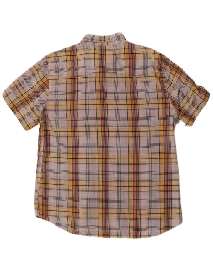 Camisa masculina de manga curta Levi's XL xadrez multicolorida