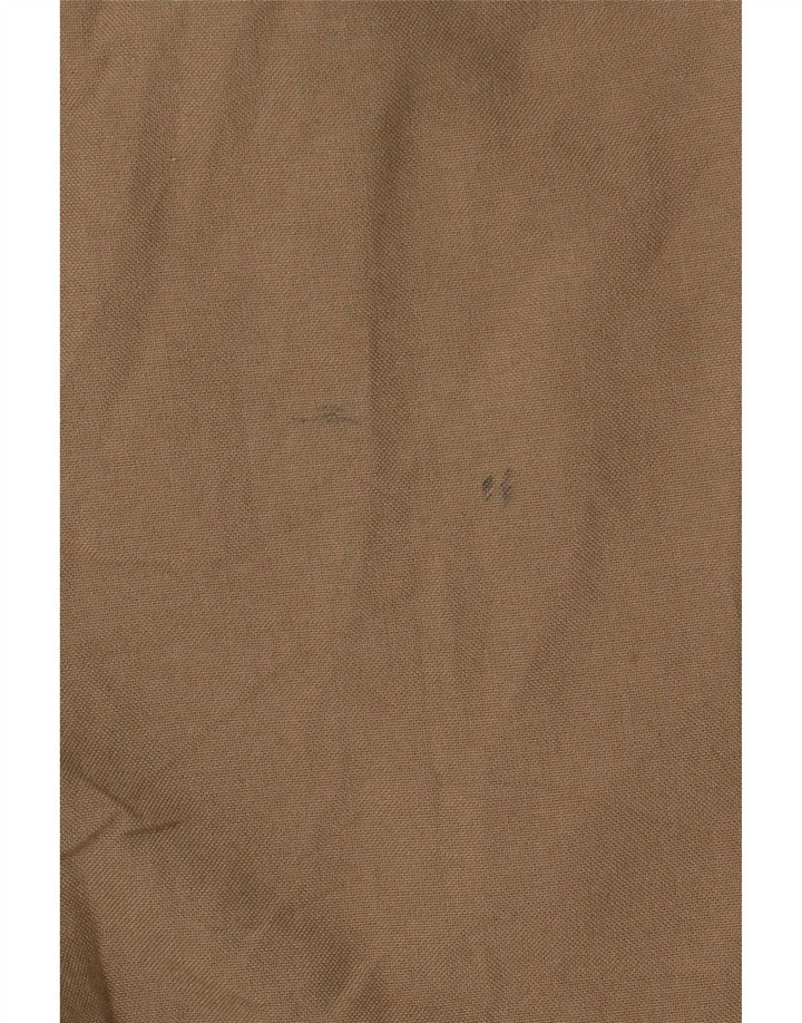 HURLEY Mens Chino Shorts W32 Poliéster Bege Médio