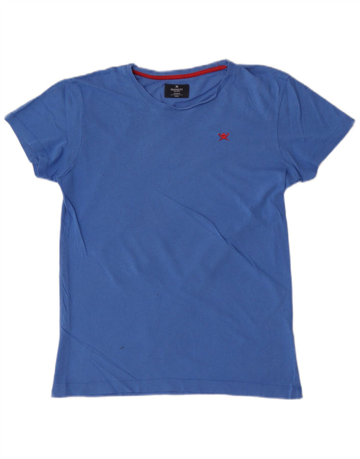 Camiseta Hackett Masculina Classic Fit Top Pequeno Azul