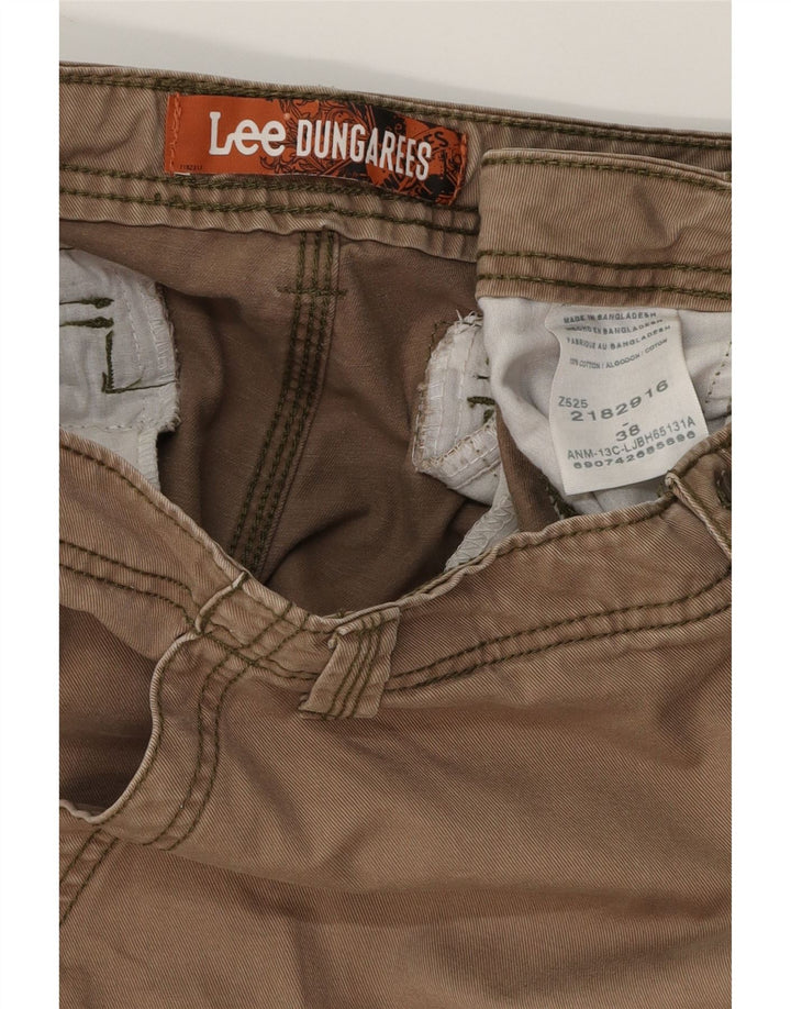 LEE Mens Cargo Shorts W38 XL  Beige Cotton Vintage Lee and Second-Hand Lee from Messina Hembry 
