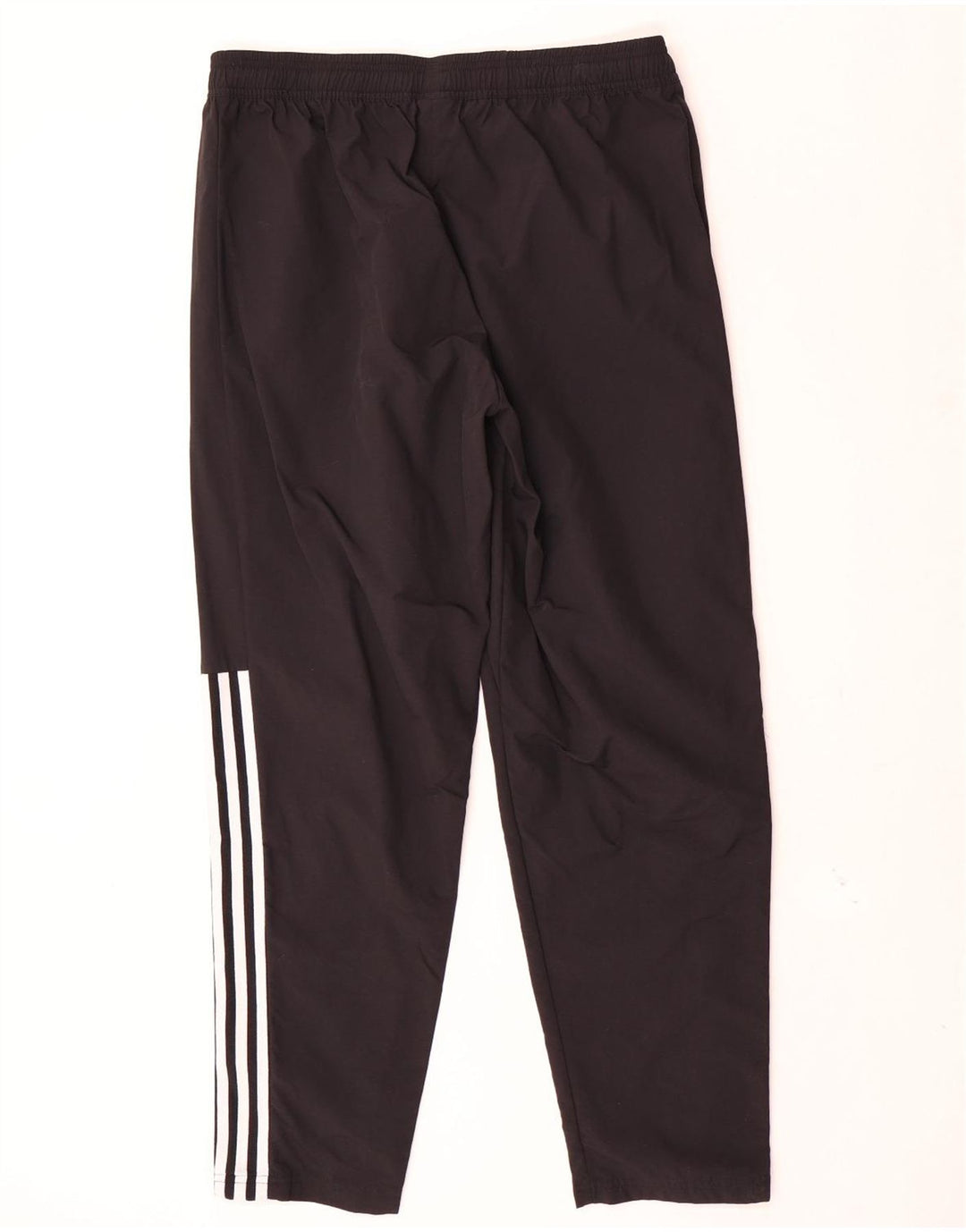 Calça de treino masculina Adidas grande poliéster preto