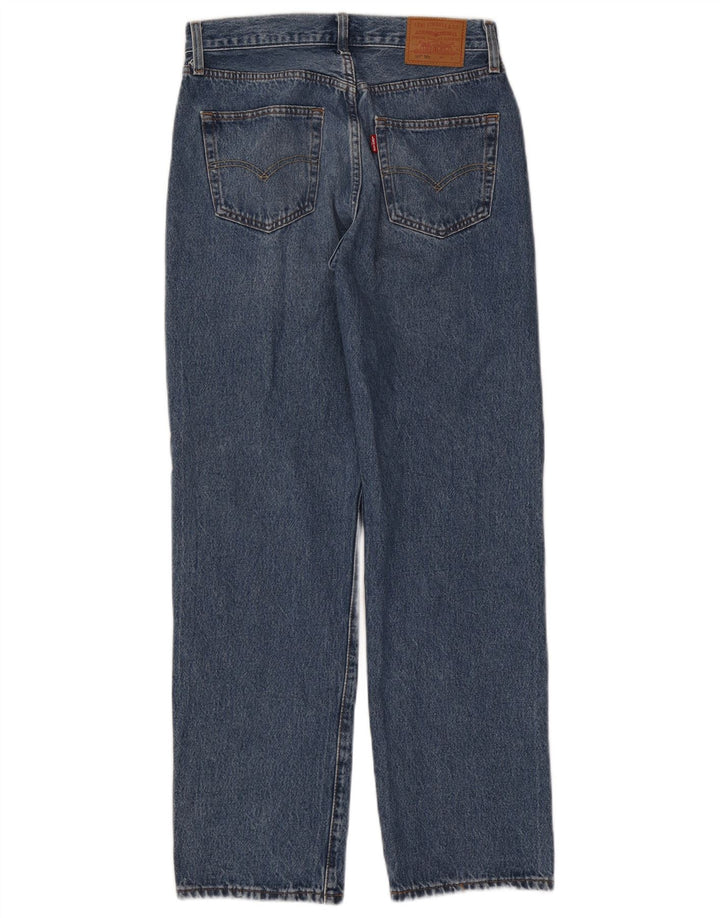 Jeans retos femininos Levi's W27 L30 azul algodão anos 90