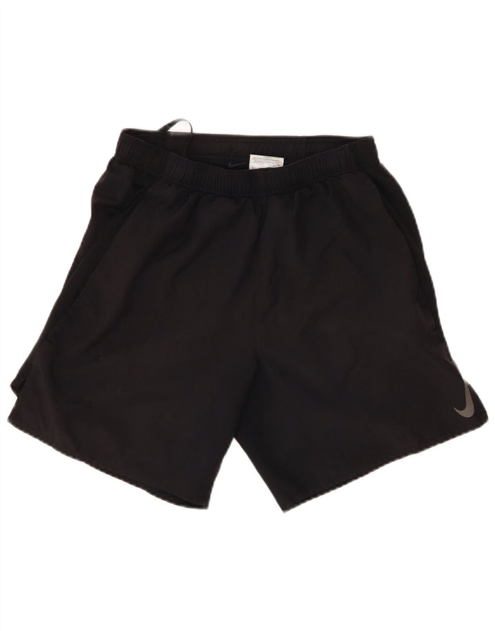 NIKE Masculino Dri Fit Sport Shorts Pequeno Poliéster Preto