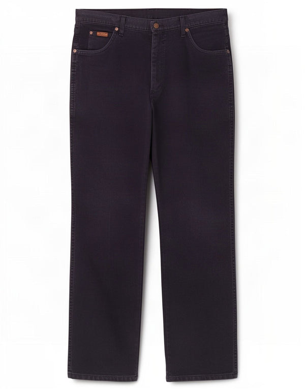 Calça Wrangler masculina Ohio reta casual W38 L32 algodão azul marinho