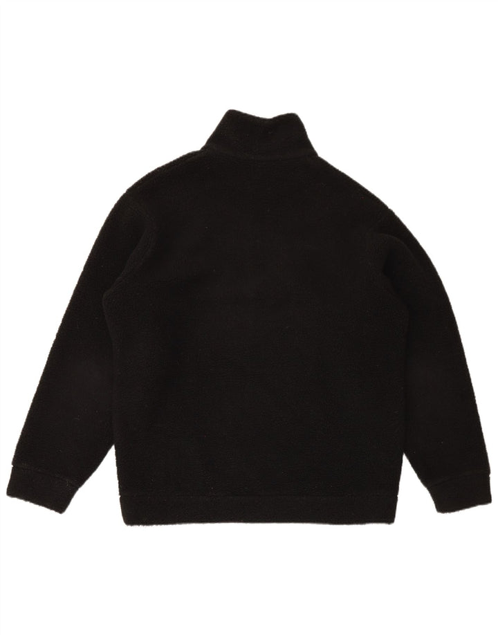 Suéter masculino North Sails com zíper e gola em lã, pequeno, preto, poliéster