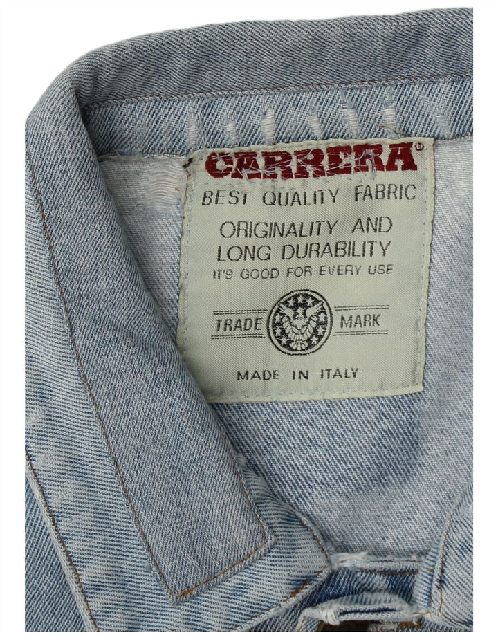 Jaqueta jeans masculina Carrera XL azul