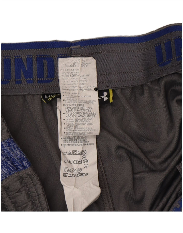 Under Armour Mens Sport Shorts Médio Cinza Colourblock Poliéster