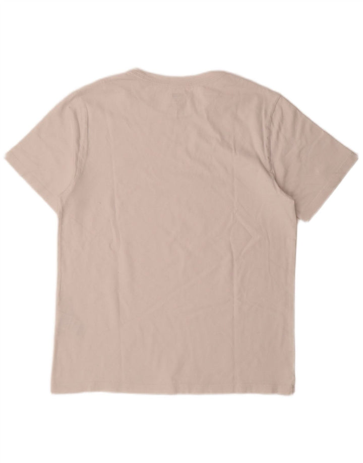 Camiseta masculina padrão Levi's Top médio algodão branco