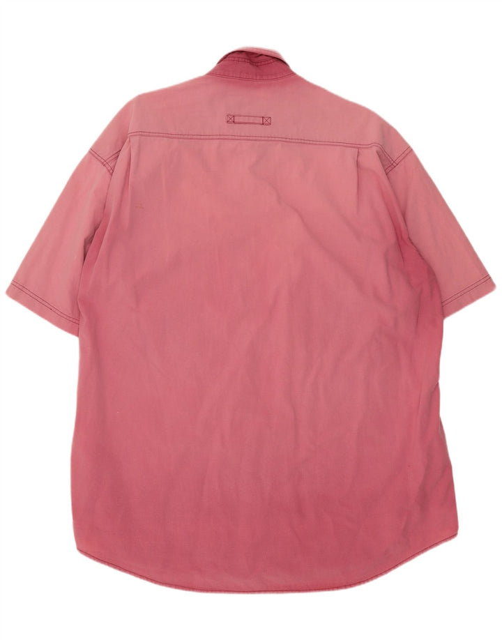 Camisa masculina de manga curta Camel Active 2XL rosa