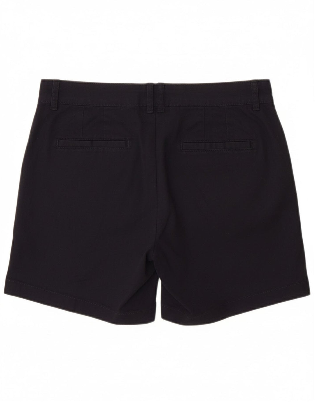 Shorts chino feminino FAT FACE UK 8 pequeno W30 algodão azul marinho