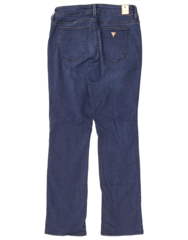 Guess Feminino Cigarette Slim Jeans W29 L28 Azul Algodão