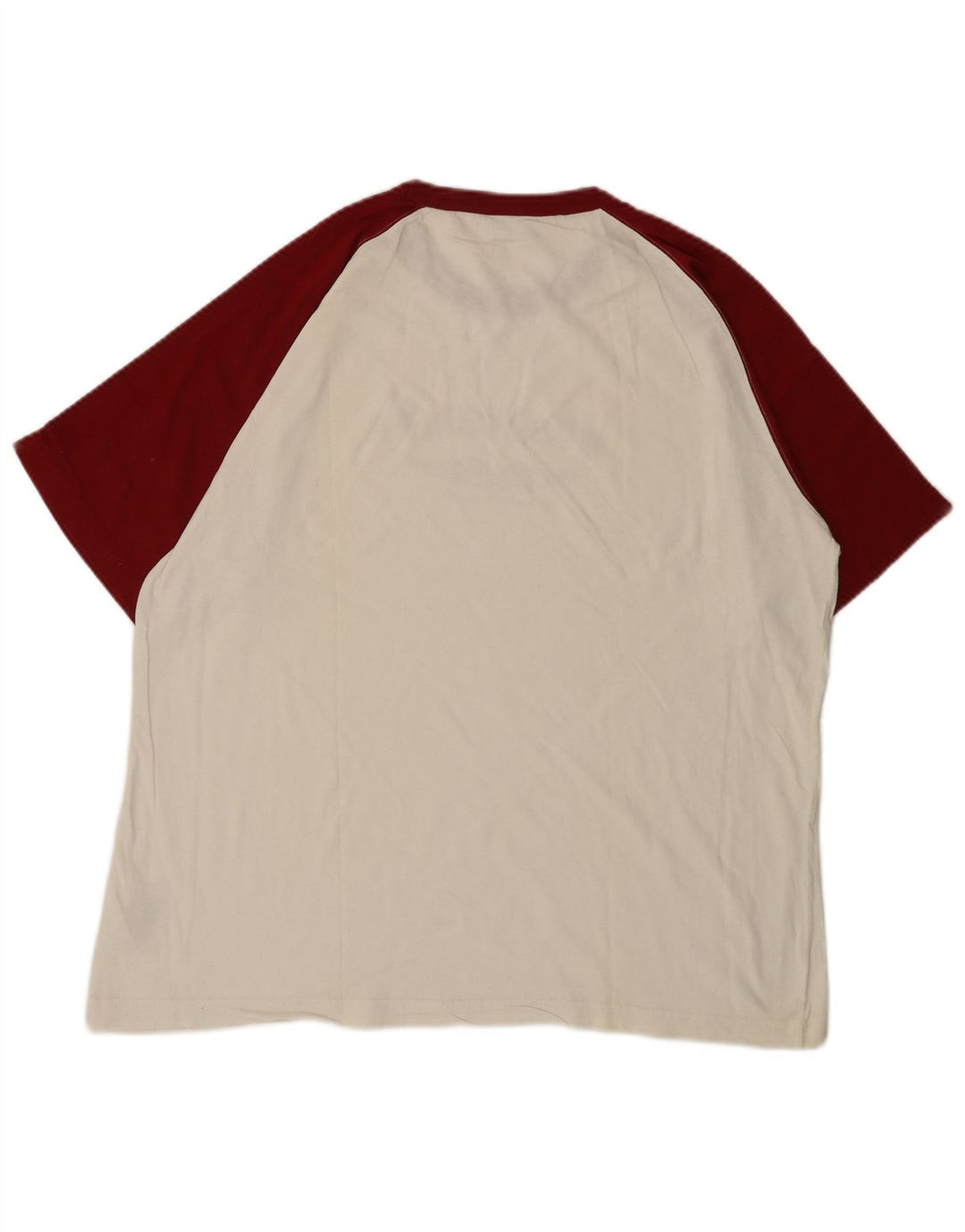 Camiseta gráfica masculina WRANGLER Top XL branco colorblock algodão