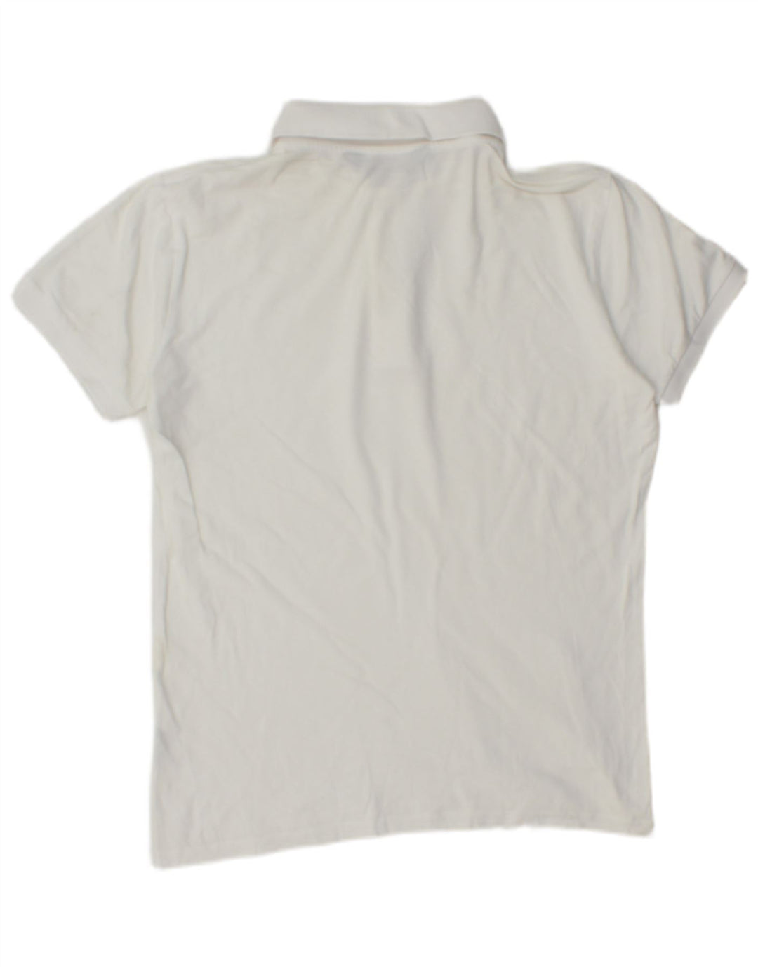 Camisa polo masculina Kappa grande branca