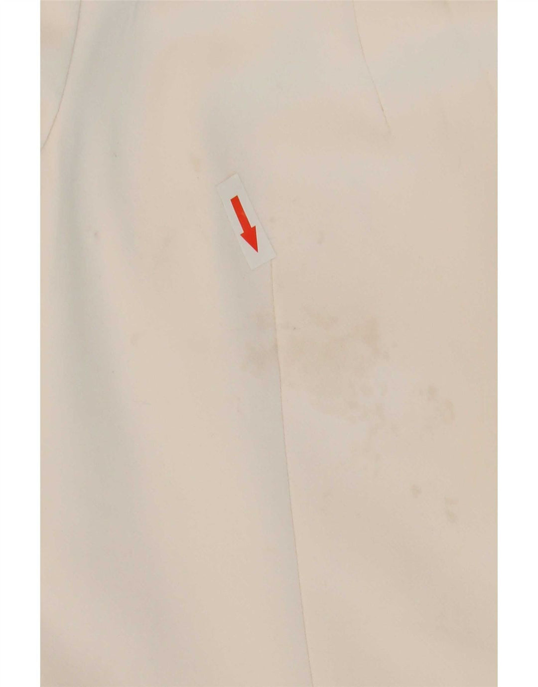 Jaqueta blazer feminina Zara com 1 botão Reino Unido 10 pequeno poliéster branco