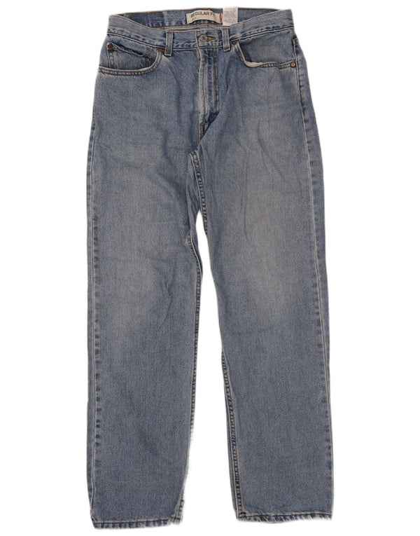 LEVI'S Masculino 505 Regular Fit Jeans Reta W34 L34 Azul