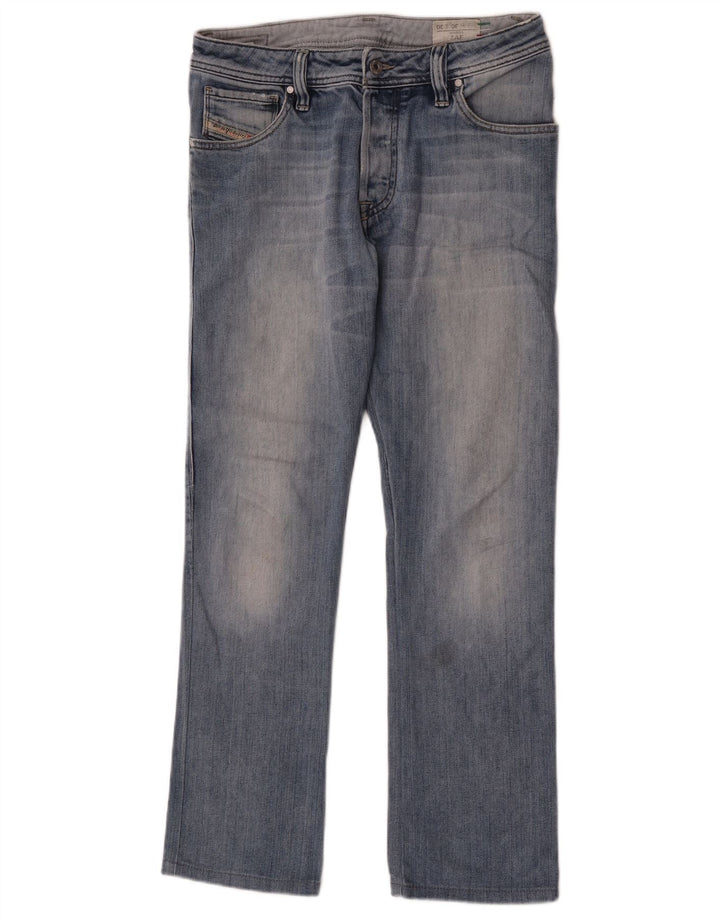Diesel Feminino Zaf Slim Jeans W30 L30 Azul Algodão
