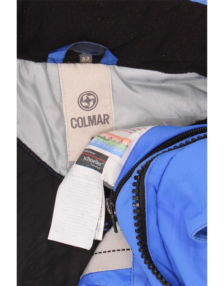 Jaqueta de esqui masculina Colmar com capuz EU 52 grande azul Colourblock poliamida