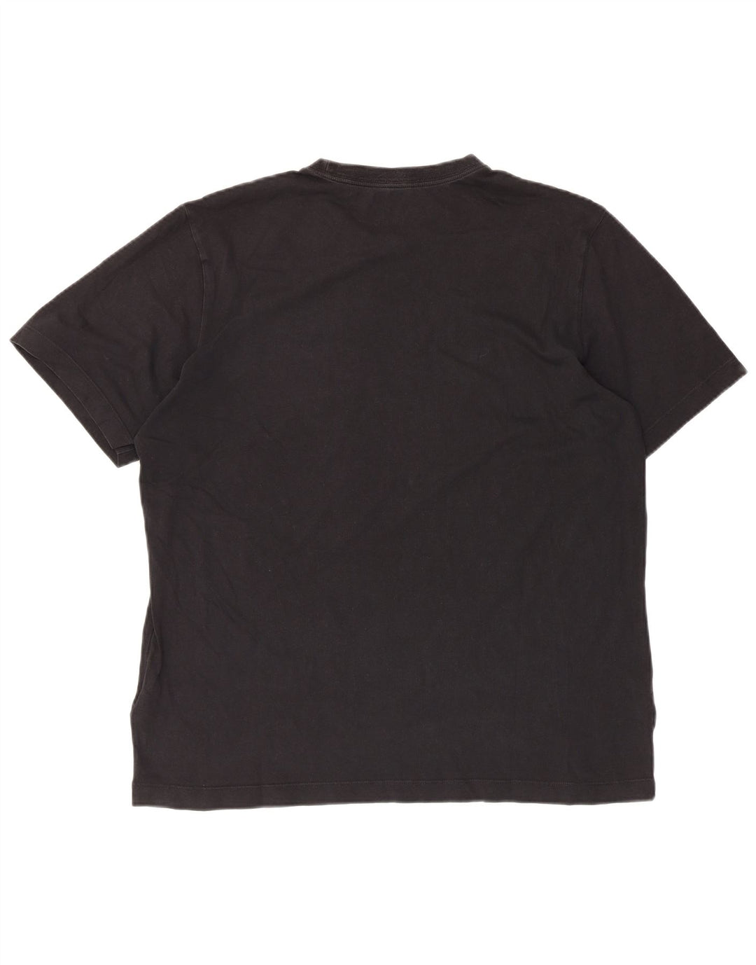Camiseta masculina NIKE Top grande de algodão preto