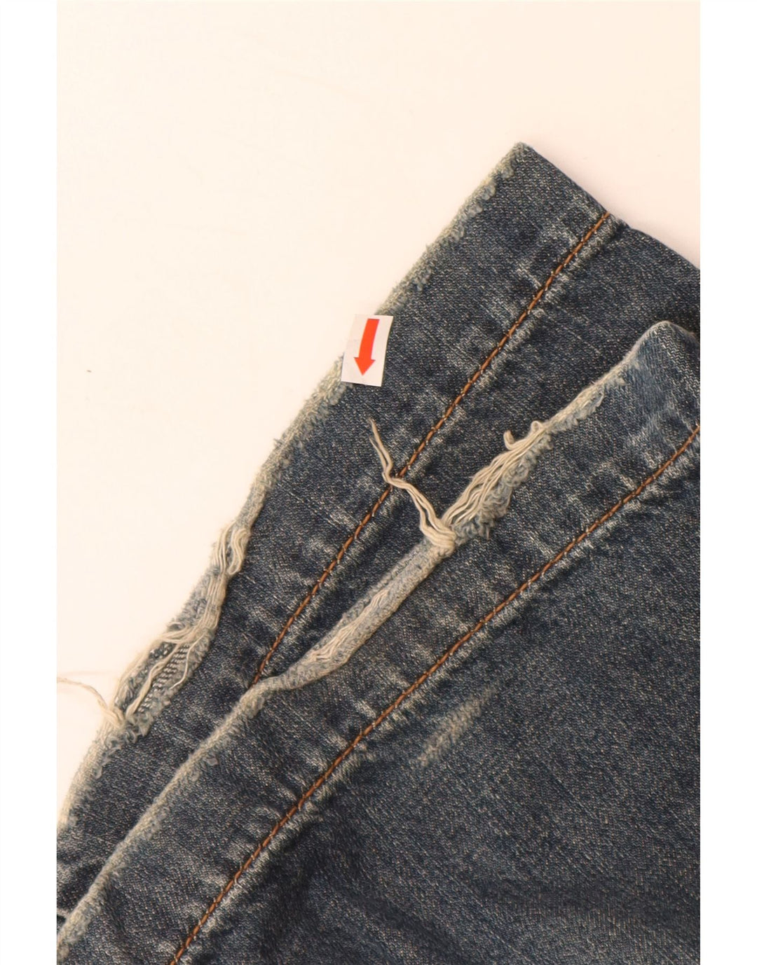 Calça jeans reta feminina CALVIN KLEIN W32 L34 algodão azul