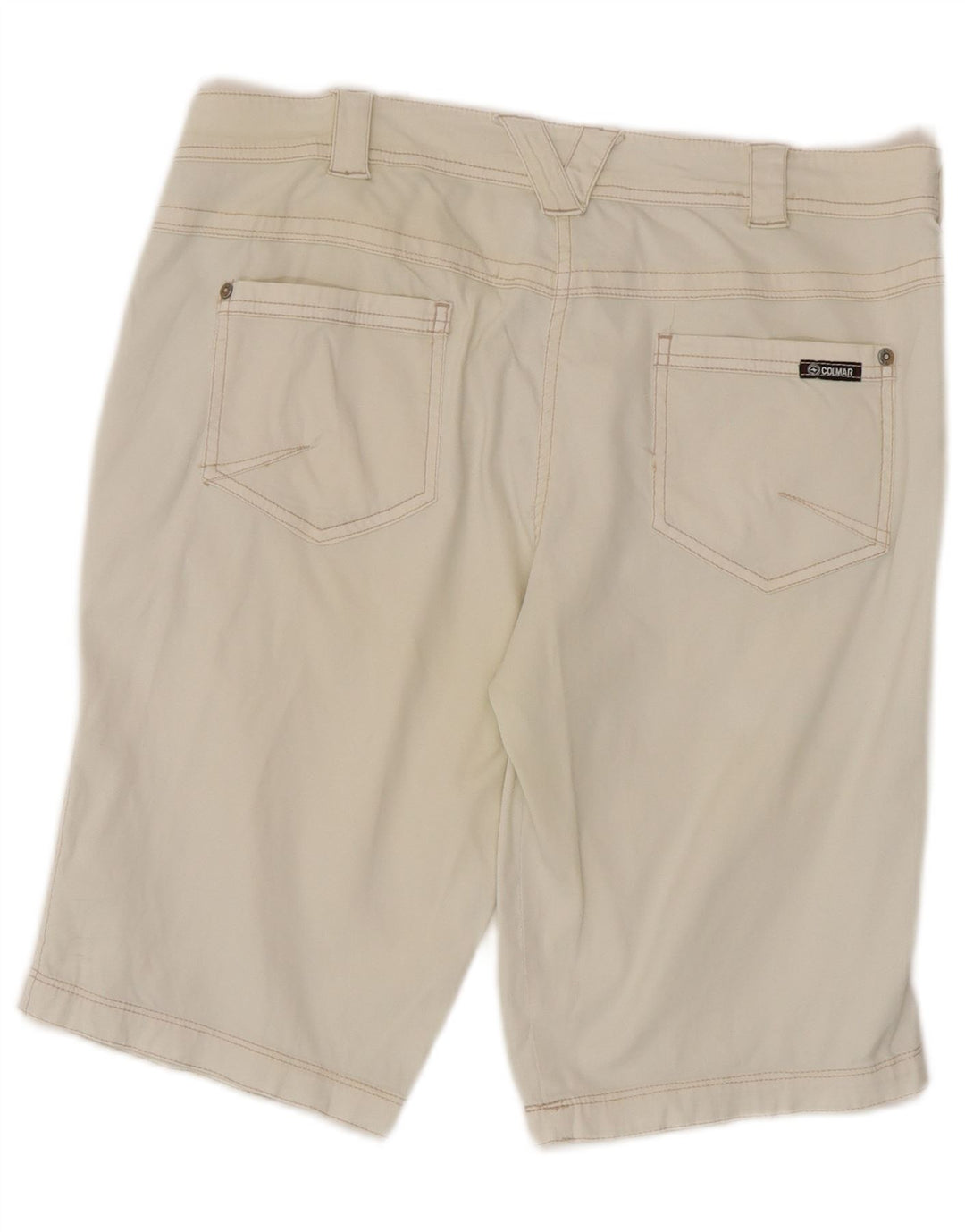 COLMAR Mens Casual Shorts EU 46 Grande W32 Off White