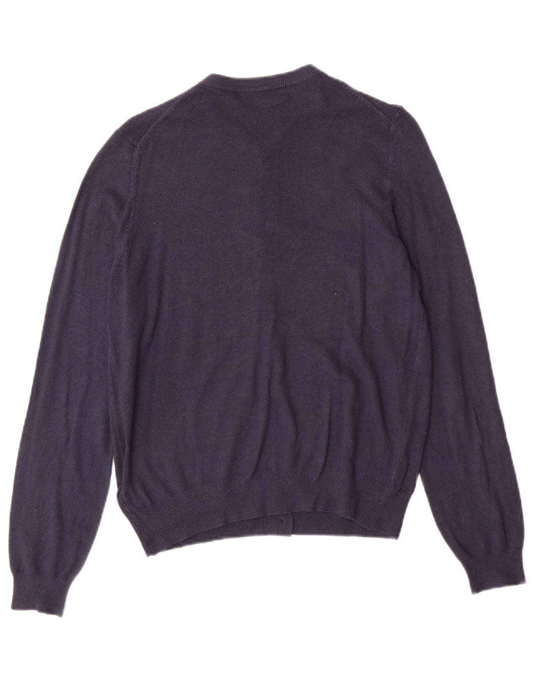 Suéter cardigã feminino Marks & Spencer UK 14 médio azul marinho clássico