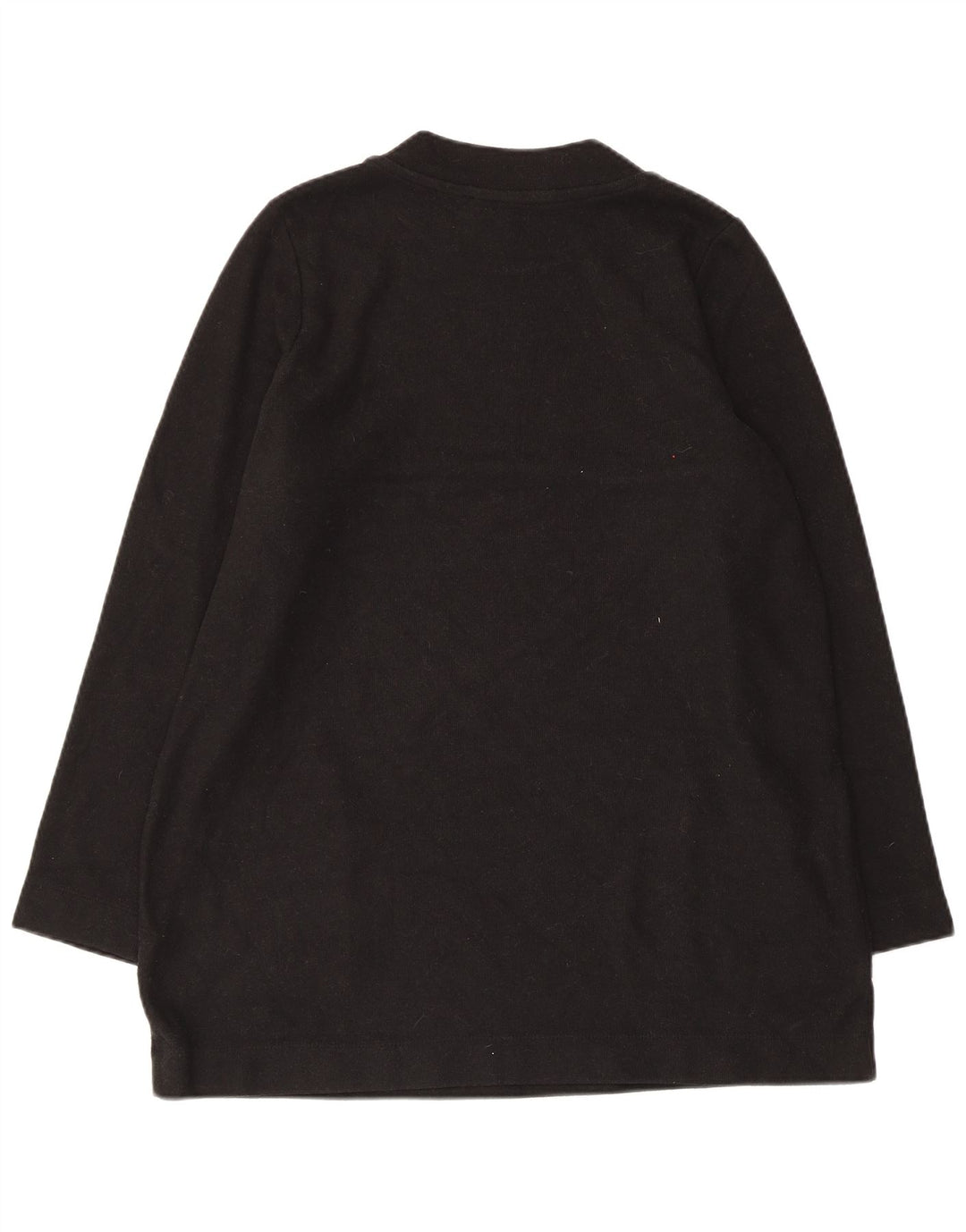 Suéter feminino MARKS & SPENCER com gola redonda Reino Unido 16 grande preto
