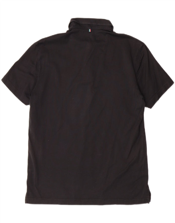 Camisa polo masculina NERO GIARDINI IT 48 algodão preto médio
