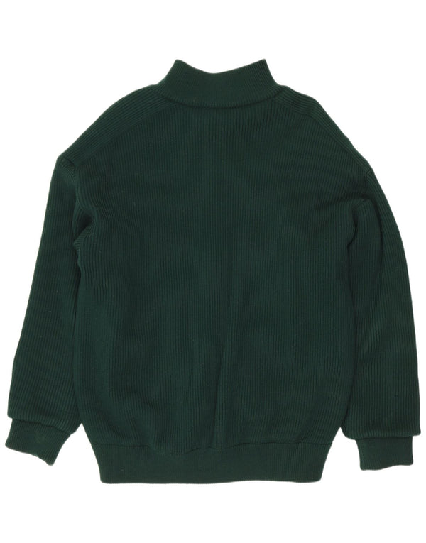Suéter cardigã masculino Paul & Shark XL verde moderno