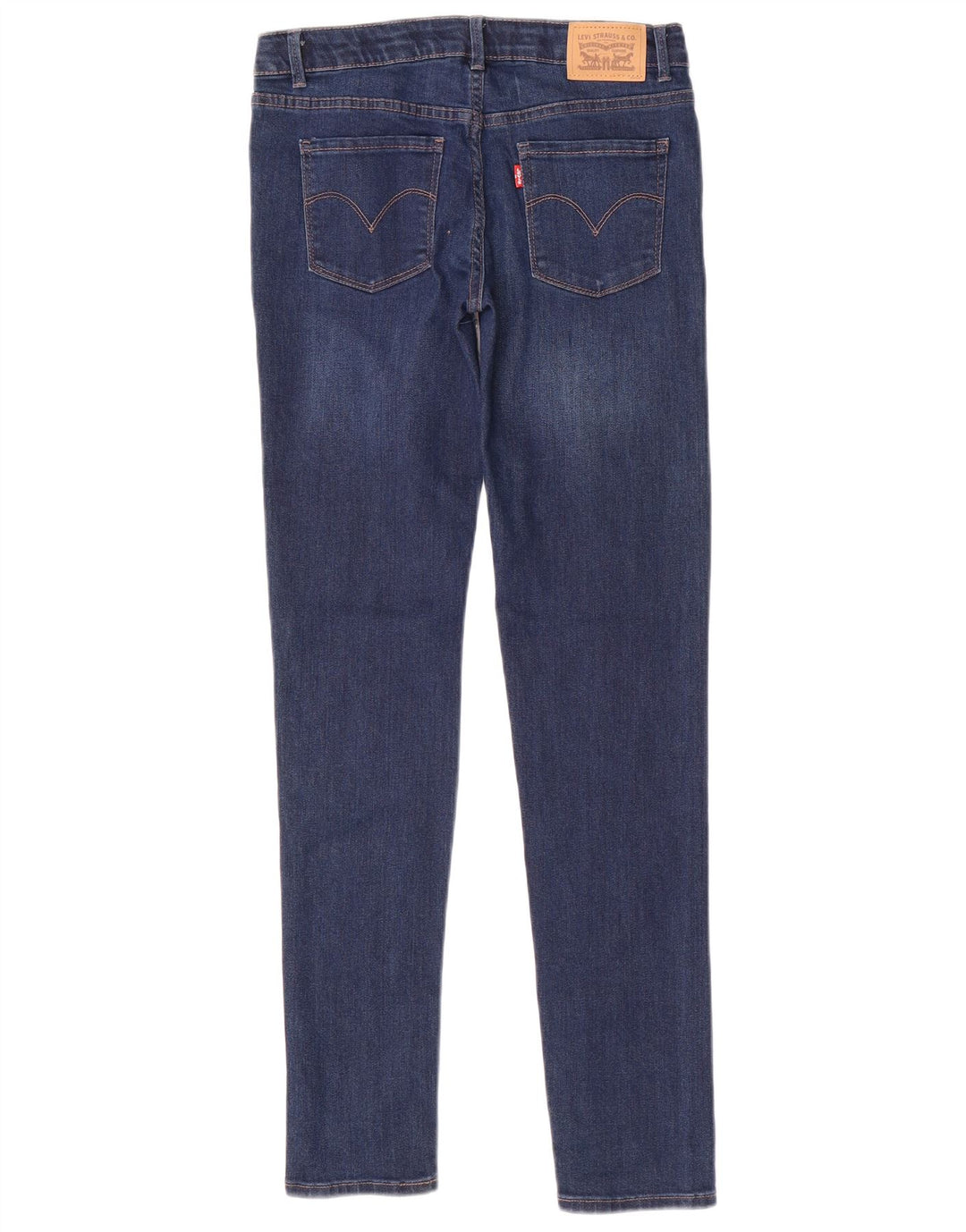 LEVI'S Boys 710 Super Skinny Jeans 11-12 Anos W28 L29 Azul Algodão