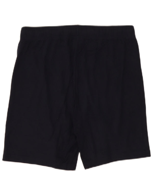 Shorts esportivos gráficos masculinos Champion grandes azul marinho
