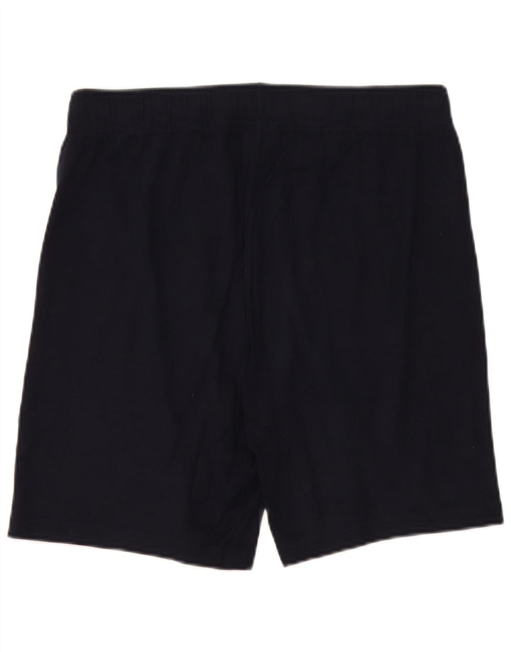 Shorts esportivos gráficos masculinos Champion grandes azul marinho