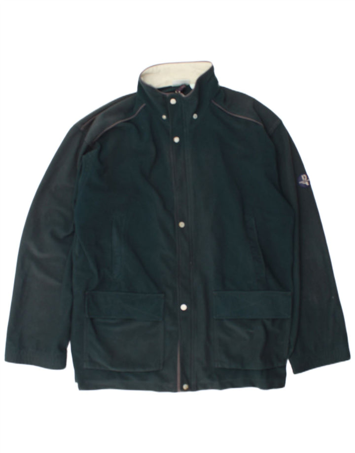 Diadora Mens Tracksuit Top Jacket UK 46 2XL Verde Poliéster