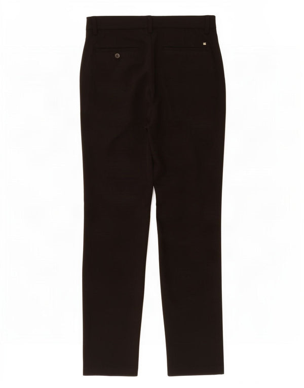Calça casual feminina Tommy Hilfiger US 14 XL W34 L32 poliéster preto