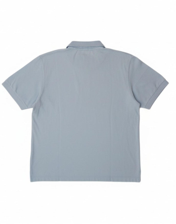 SERGIO TACCHINI Polo masculino IT 46 pequeno algodão azul