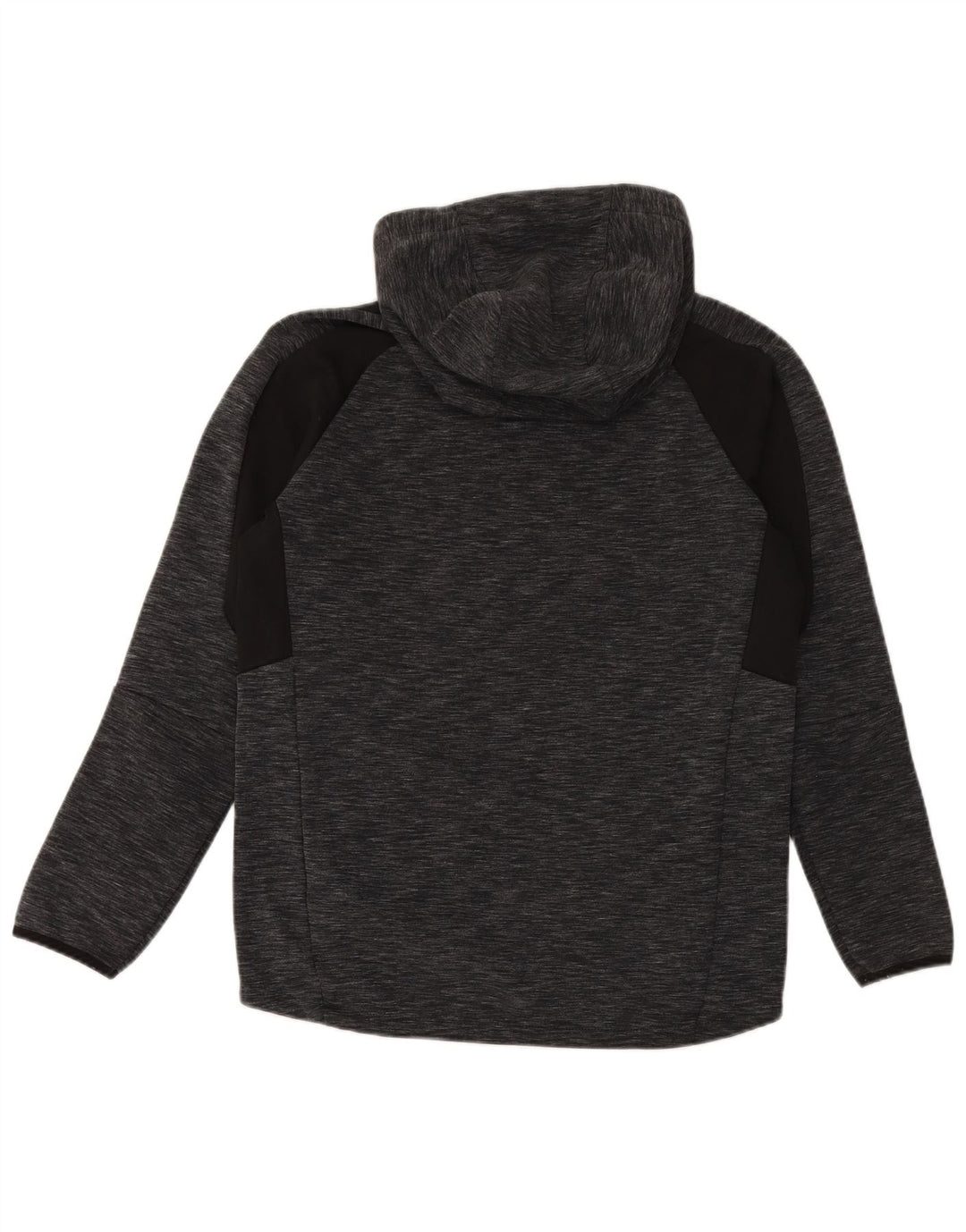 Puma Mens Hoodie Jumper Médio Cinza Algodão Flecked