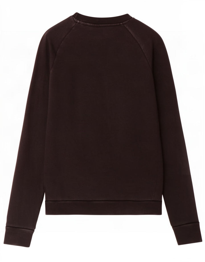 Adidas Mens Moletom Jumper Pequeno Algodão Preto