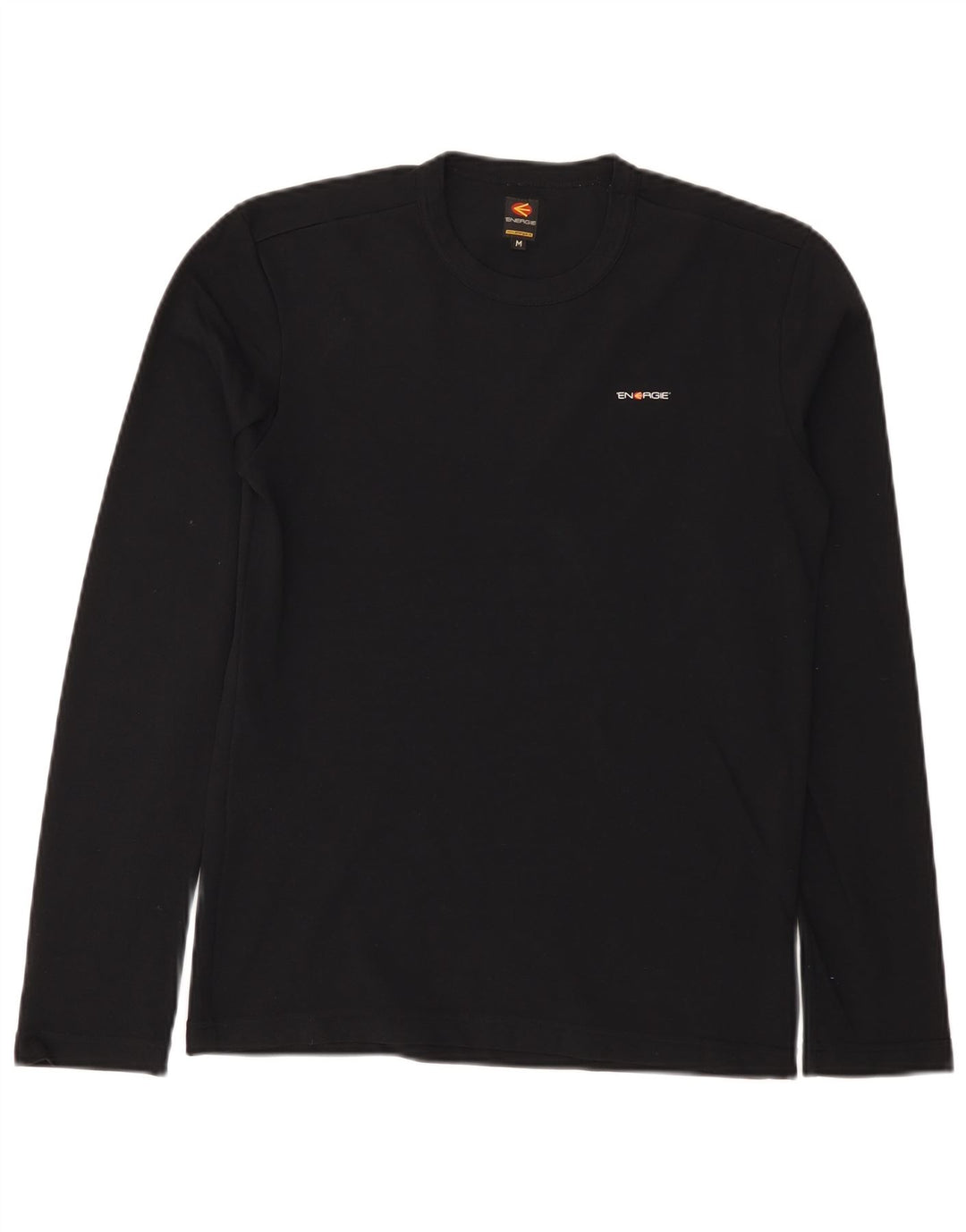 Energie Mens Top Manga Longa Médio Preto Poliamida