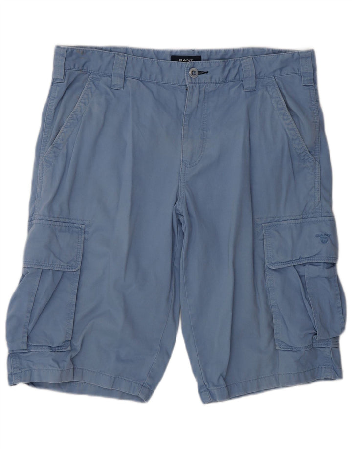 GANT Mens Cargo Shorts W34 Grande Algodão Azul