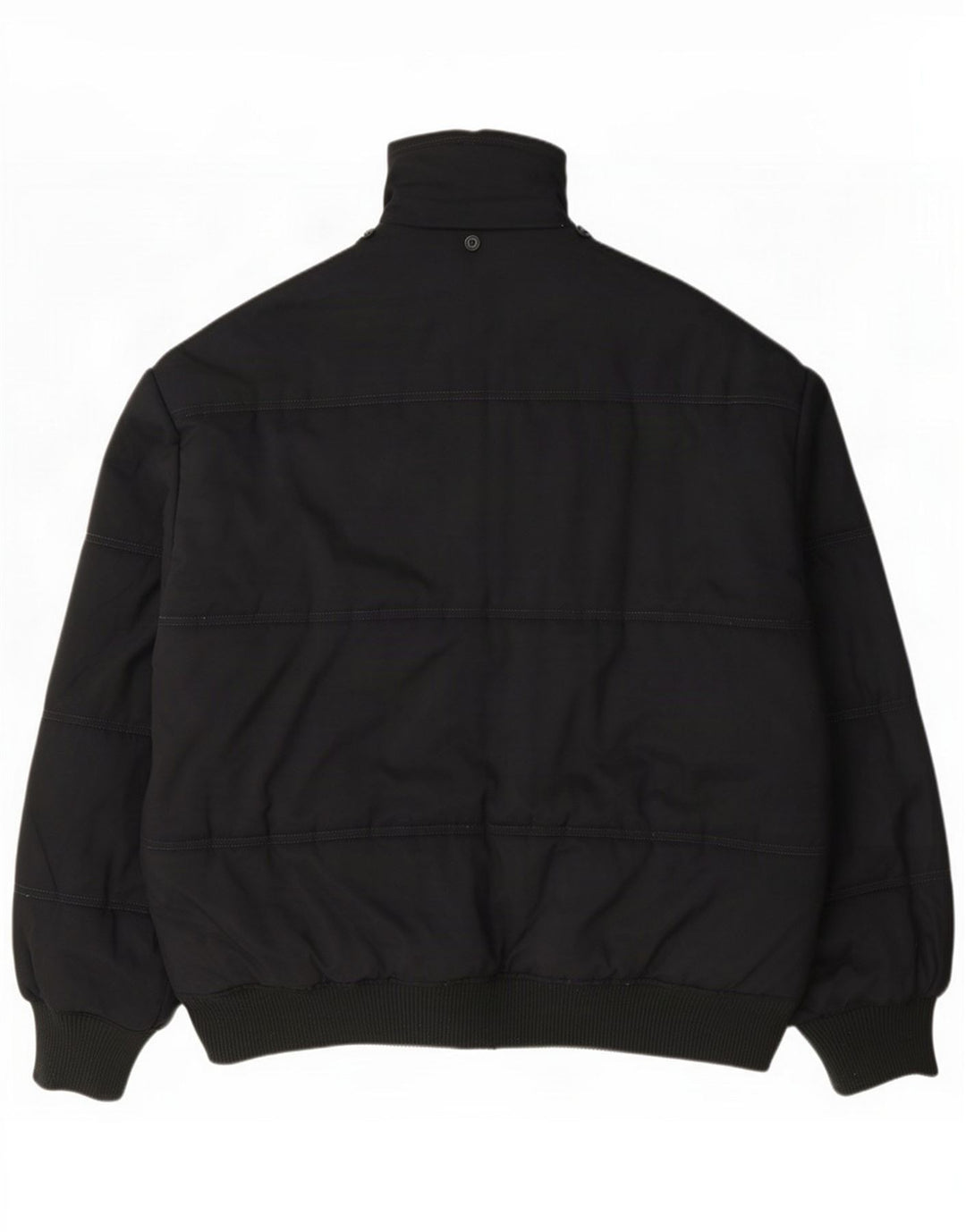 Jaqueta acolchoada masculina Raybest UK 40 grande poliéster preto