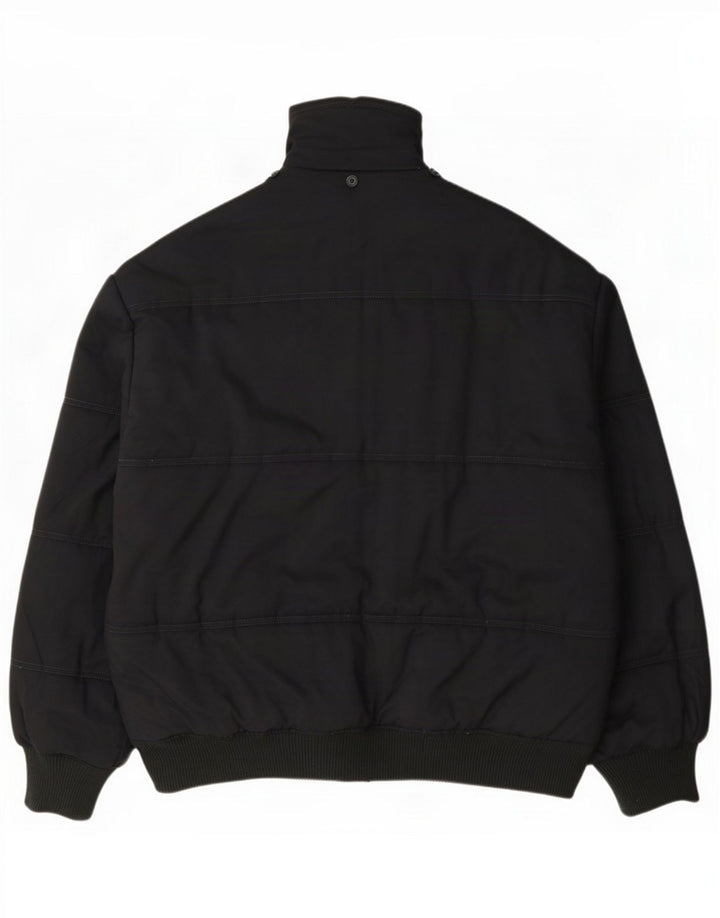 Jaqueta acolchoada masculina Raybest UK 40 grande poliéster preto