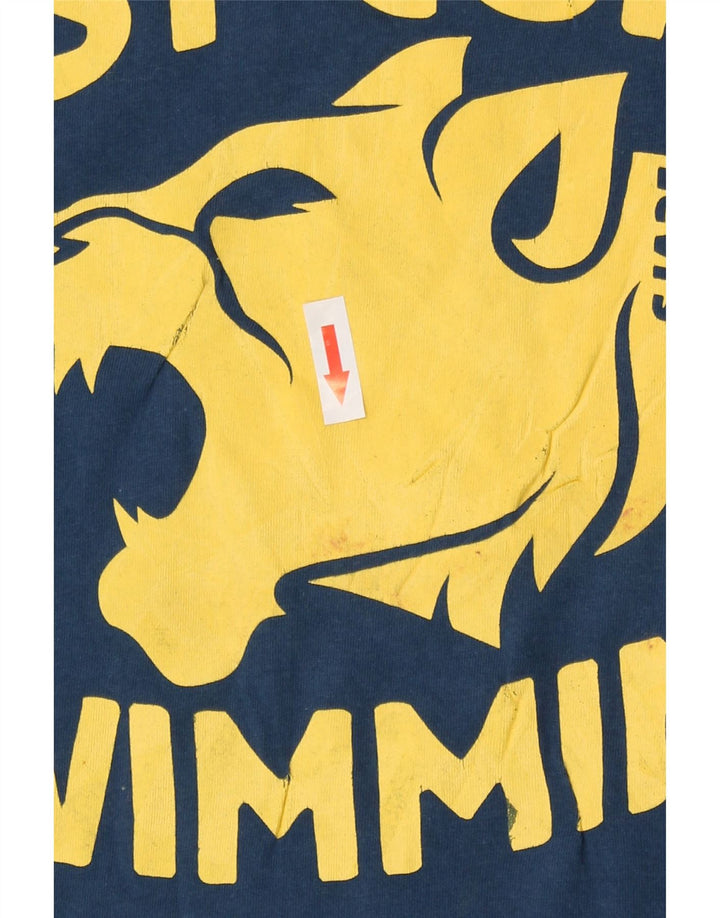 Camiseta gráfica masculina Levi's Top médio algodão azul marinho